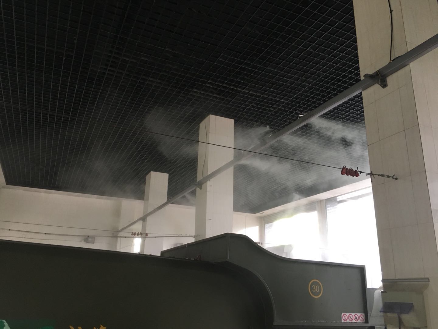 垃圾站噴霧除臭系統，植物液噴淋除臭設備